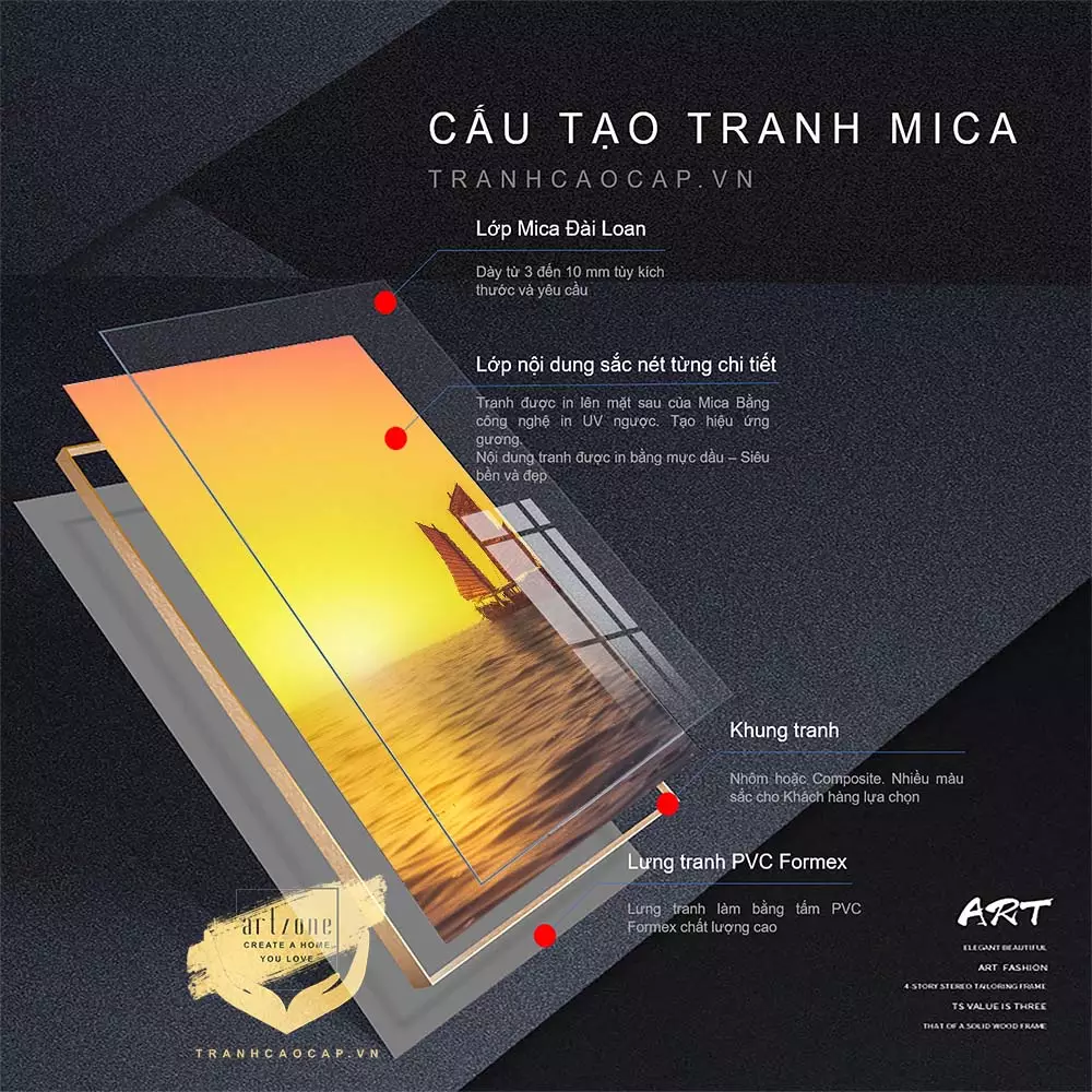Tranh Mica AZ3-0449