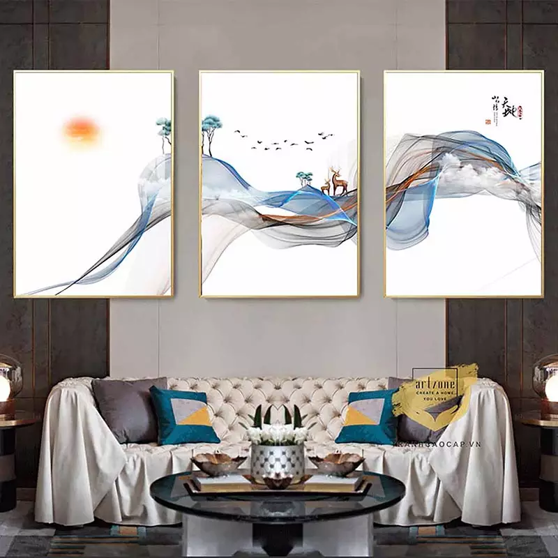 Tranh Mica hiện đại