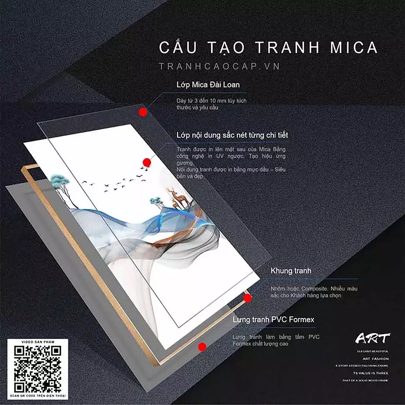 Tranh bộ 3 bức AZ3-0155