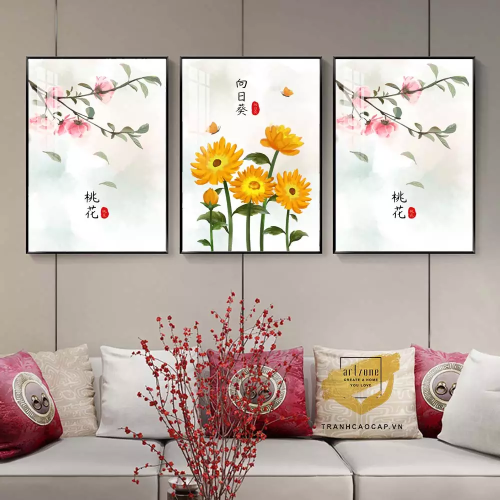 Tranh mica AZ3-0411 - Sự hòa quyện màu sắc