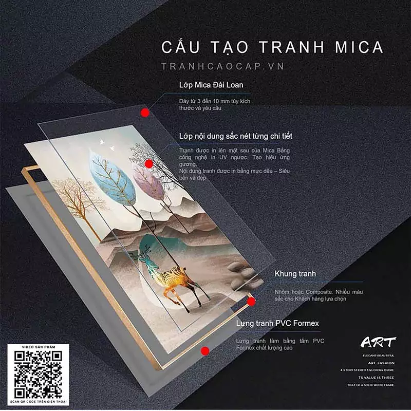 Tranh Mica AZ3-0234 - Hình ảnh 4