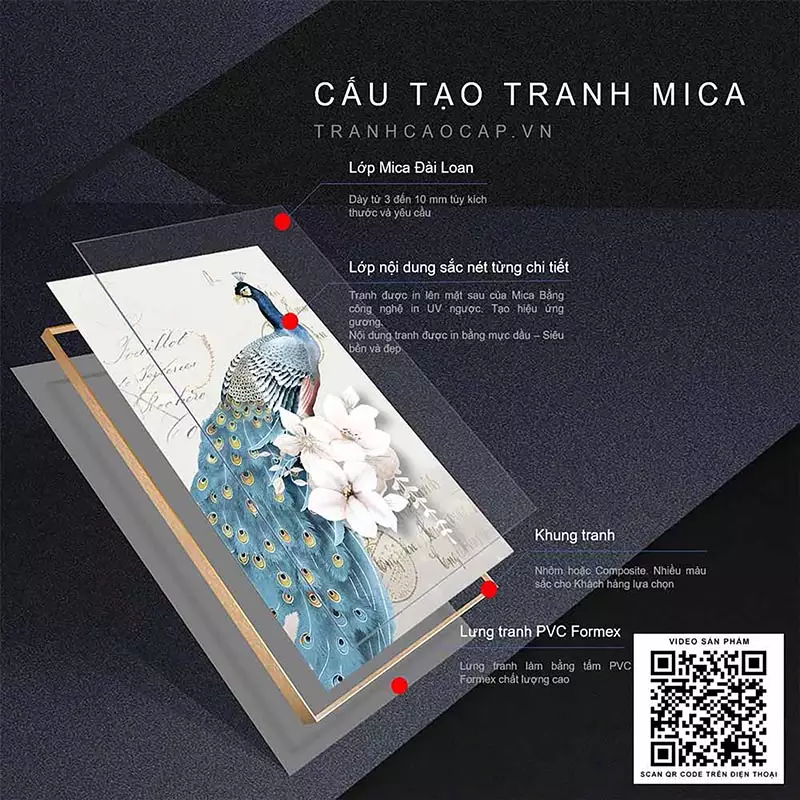 Tranh nghệ thuật AZ3-0295 góc 1
