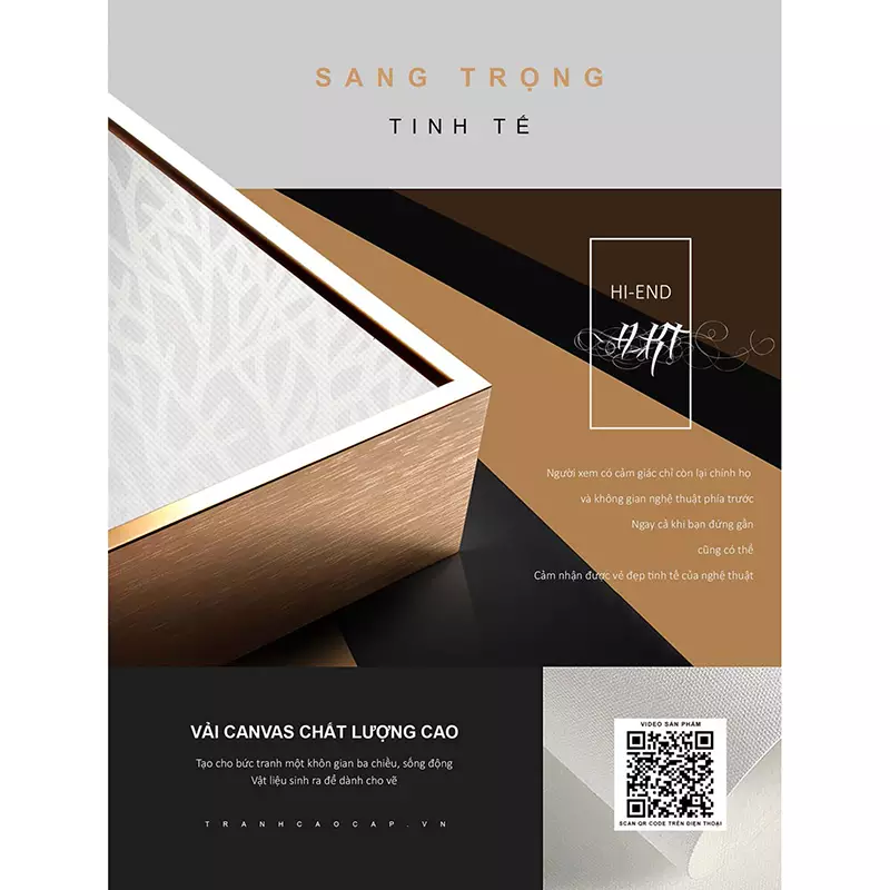 Tranh nghệ thuật Bóng Gương 1