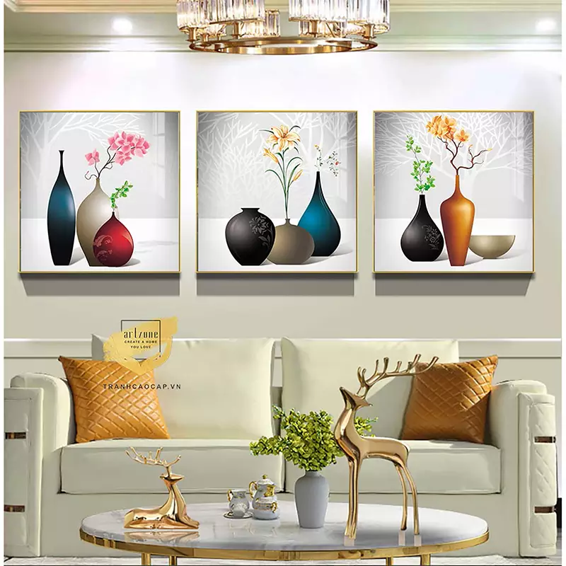 Tranh nghệ thuật Bóng Gương 2