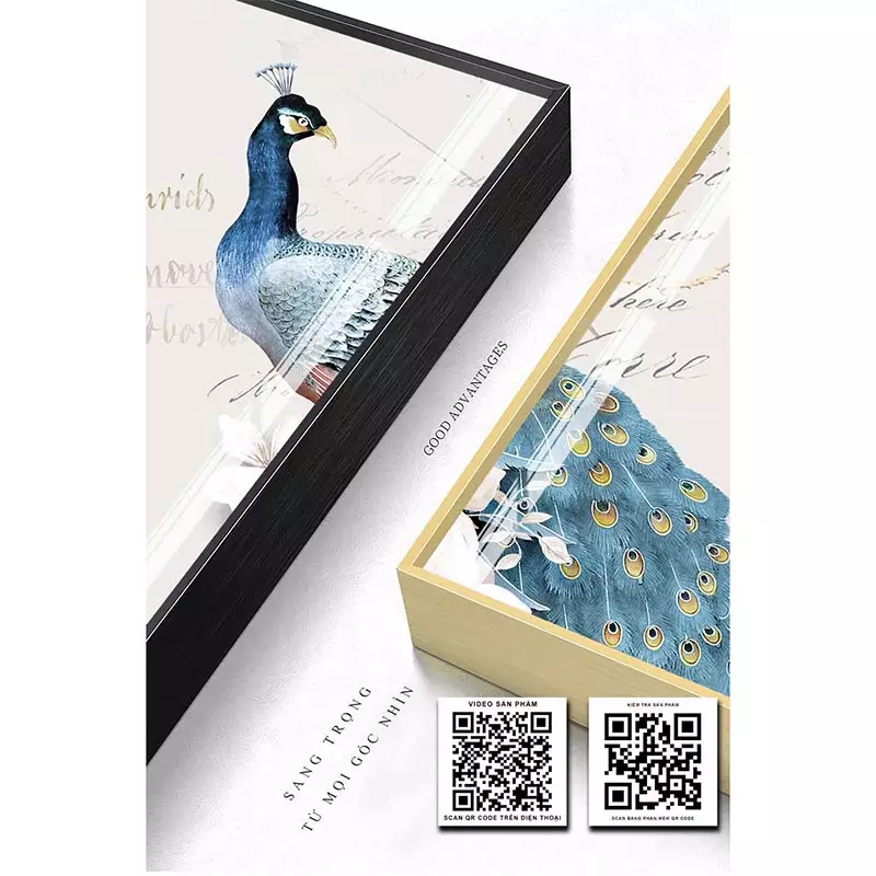 Tranh nghệ thuật AZ3-0295 góc 3
