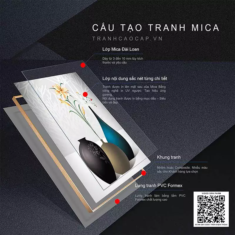 Tranh nghệ thuật Bóng Gương 7