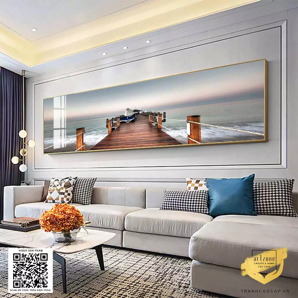 Tranh Mica AZ1-0616 - Điểm nhấn nghệ thuật cho phòng ngủ