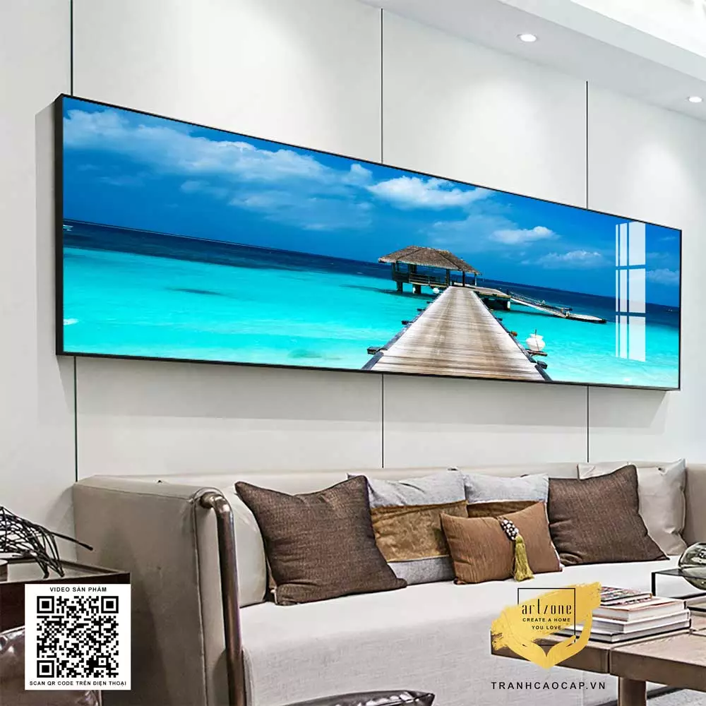 Chất liệu mica mang đến vẻ đẹp hiện đại, sang trọng