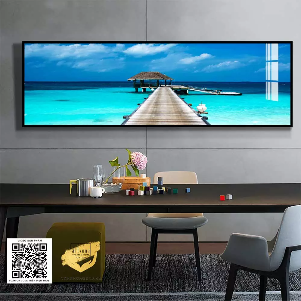 Chọn kích thước tranh phù hợp với diện tích phòng