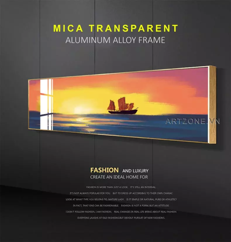 Mẫu tranh AZ1-0013-MICA mang đến vẻ đẹp bình yên cho phòng ngủ Mẫu tranh AZ1-0013-MICA mang đến vẻ đẹp bình yên cho phòng ngủ