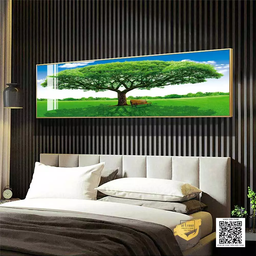 Bộ sưu tập tranh treo phòng ngủ cao cấp AZ1-0619