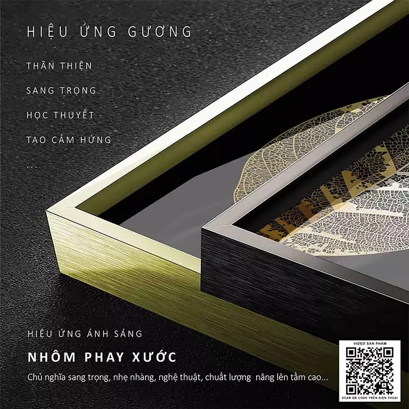 Tranh phong cảnh bong gương 3