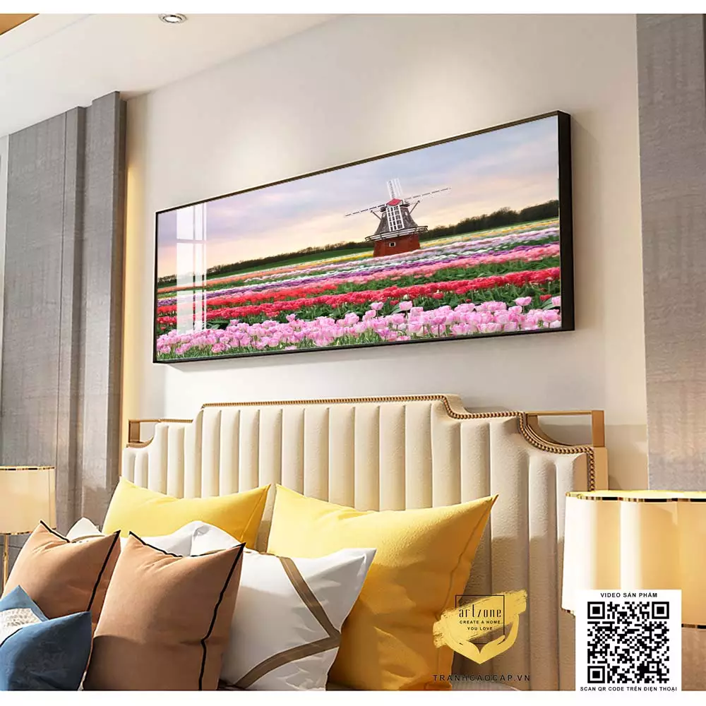 Tranh treo đầu giường phòng ngủ