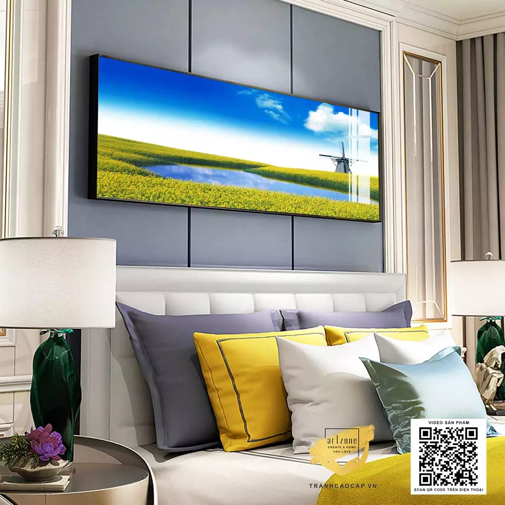 Lựa chọn kích thước tranh phù hợp với không gian