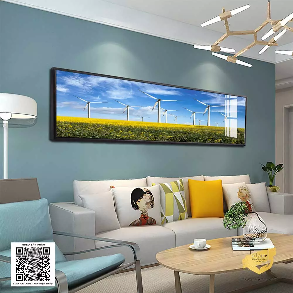 Cách treo tranh AZ1-0636 Series để đạt hiệu quả thẩm mỹ cao