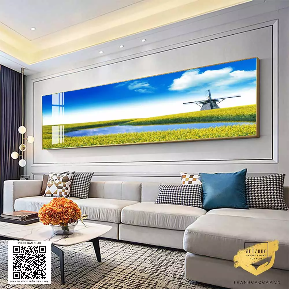 Không gian phòng ngủ tràn đầy sức sống