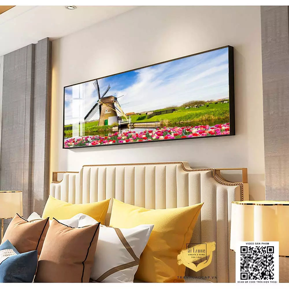 Tranh Mica cao cấp cho phòng ngủ