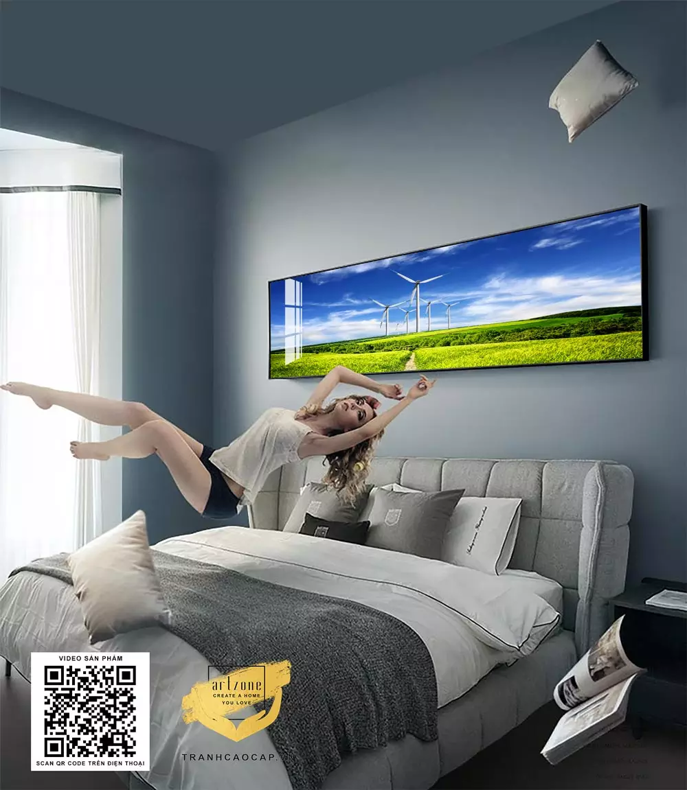 Tranh Mica cao cấp với hình ảnh sắc nét