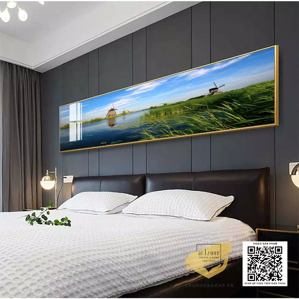 Lỗi treo quá nhiều tranh trong phòng ngủ