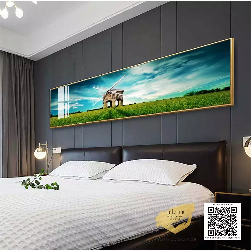 Ưu điểm của tranh Mica treo phòng ngủ