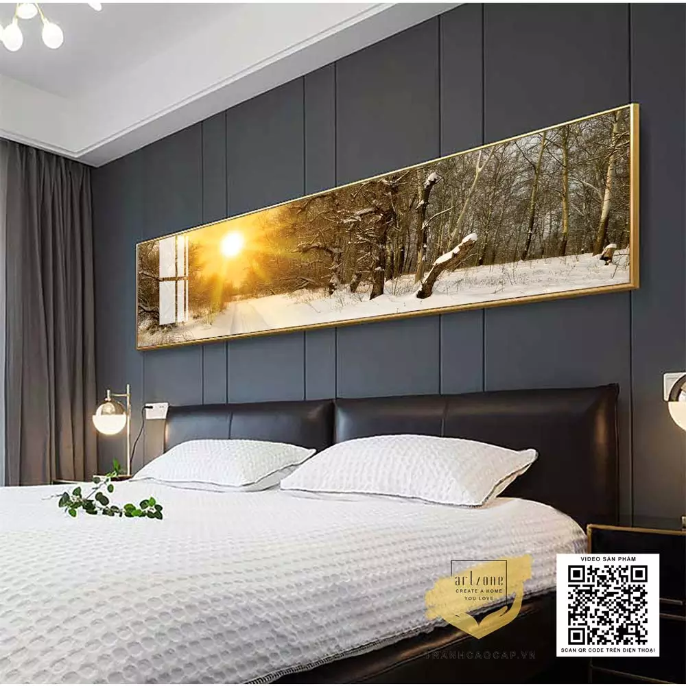 Tranh mica AZ1-0609 treo phòng ngủ