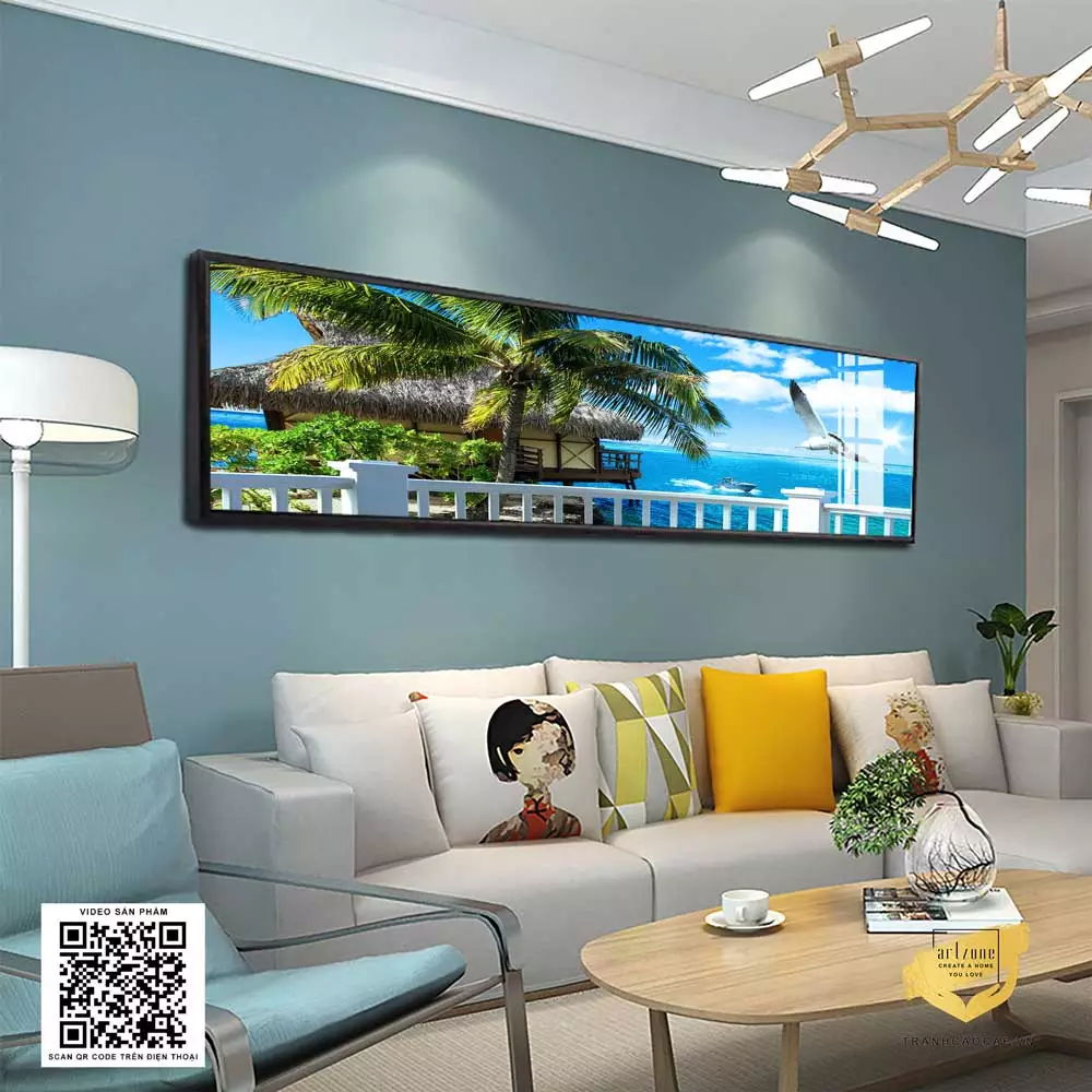 Yếu tố phong thủy trong tranh treo phòng ngủ