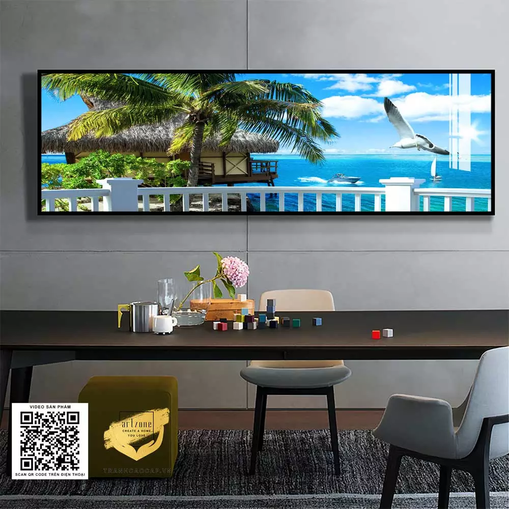 Tranh Mica AZ1-0618 Series có nhiều kích thước khác nhau