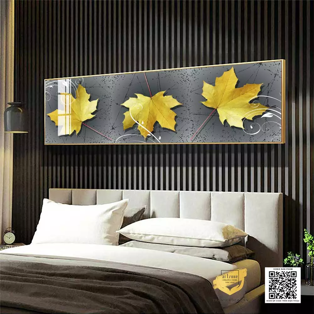 Vị trí treo tranh lý tưởng trong phòng ngủ