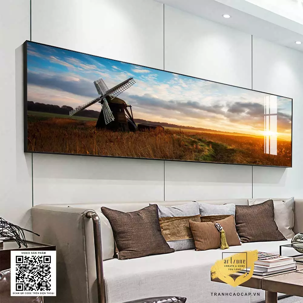 Tranh Mica bền đẹp và dễ dàng vệ sinh