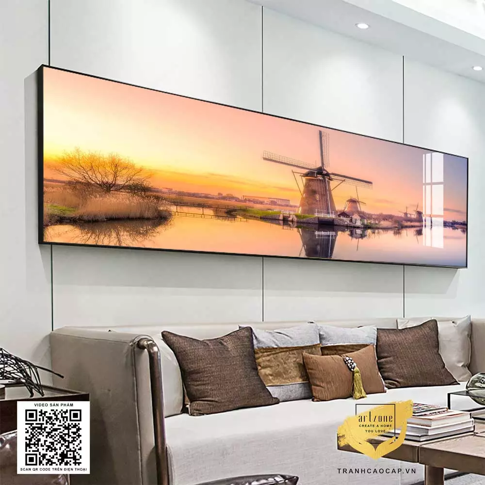 Tranh treo tường mang đến vẻ đẹp và phong cách cho phòng ngủ