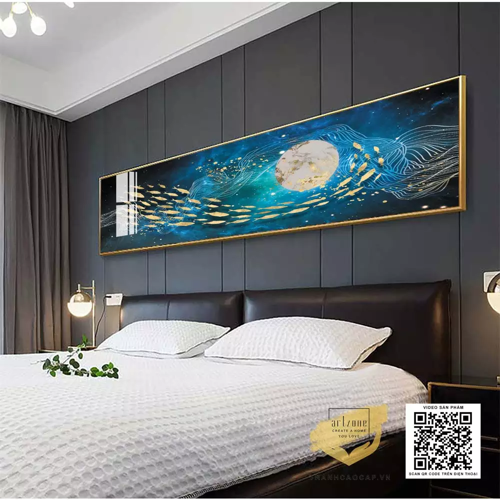 Bức tranh phong thủy cho phòng ngủ