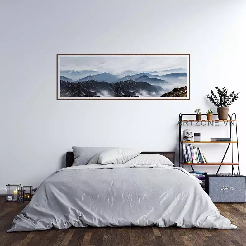 Tận dụng ánh sáng để làm nổi bật bức tranh