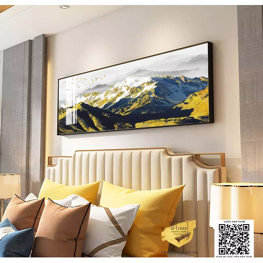 Sai lầm thường gặp khi treo tranh phòng ngủ