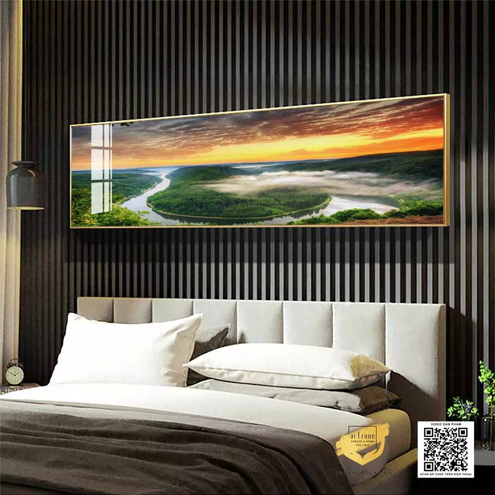Chất liệu mica cao cấp của tranh AZ1-0589-MICA