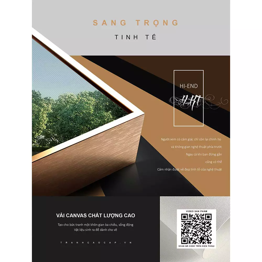 Tranh phong cảnh Hà Nội xưa