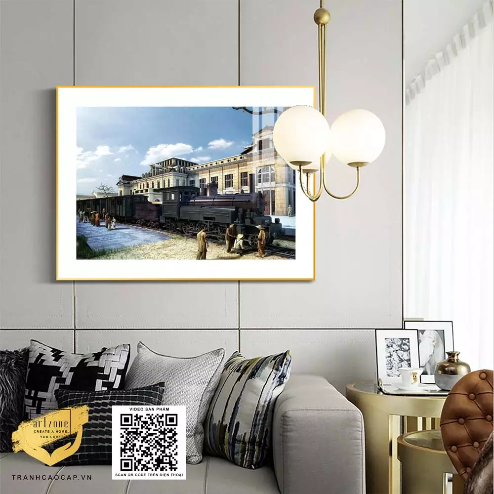 Bức tranh Hà Nội xưa trong không gian hiện đại