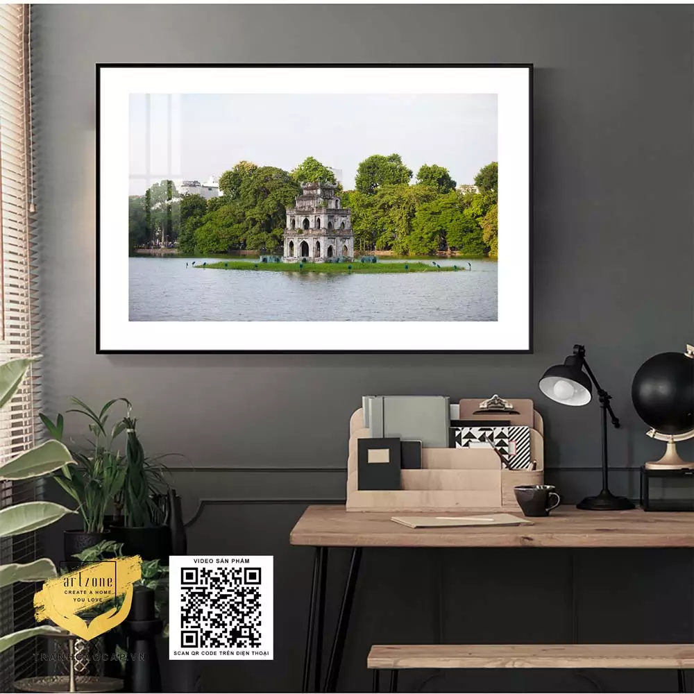 Tranh Hà Nội xưa AZ1-0962-MICA tổng quan