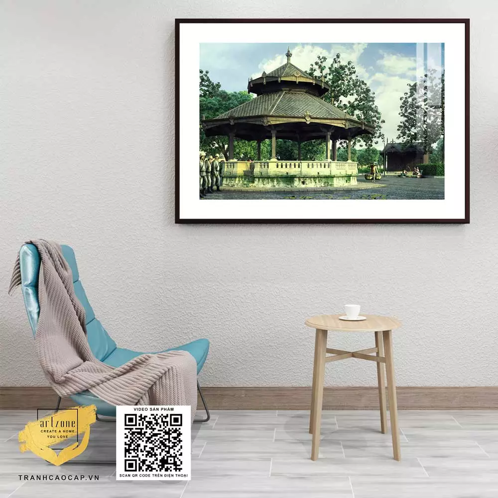 Bức tranh là ngọn đèn sáng trong hành trình khám phá văn hóa Việt