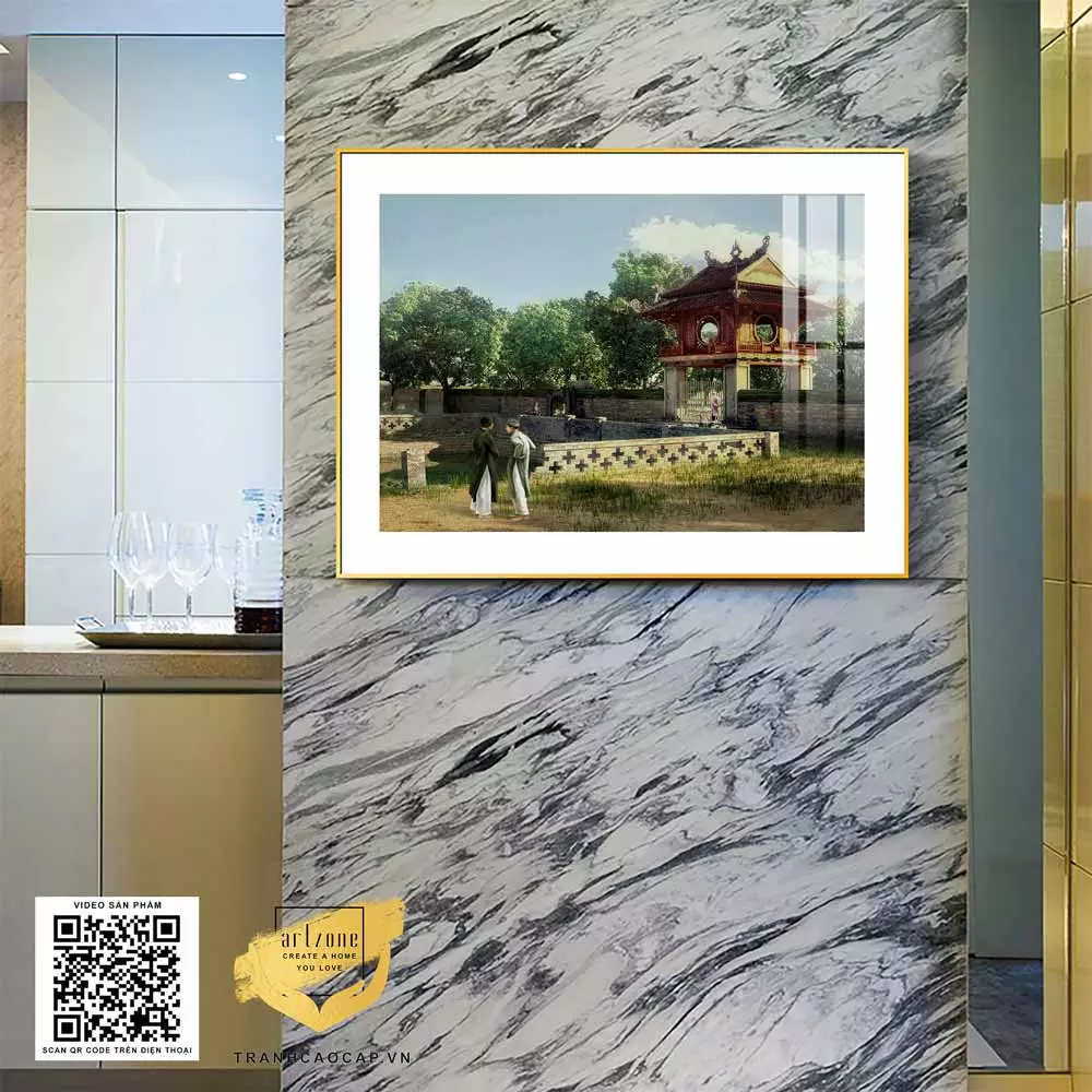 Phong cách và màu sắc tranh hài hòa