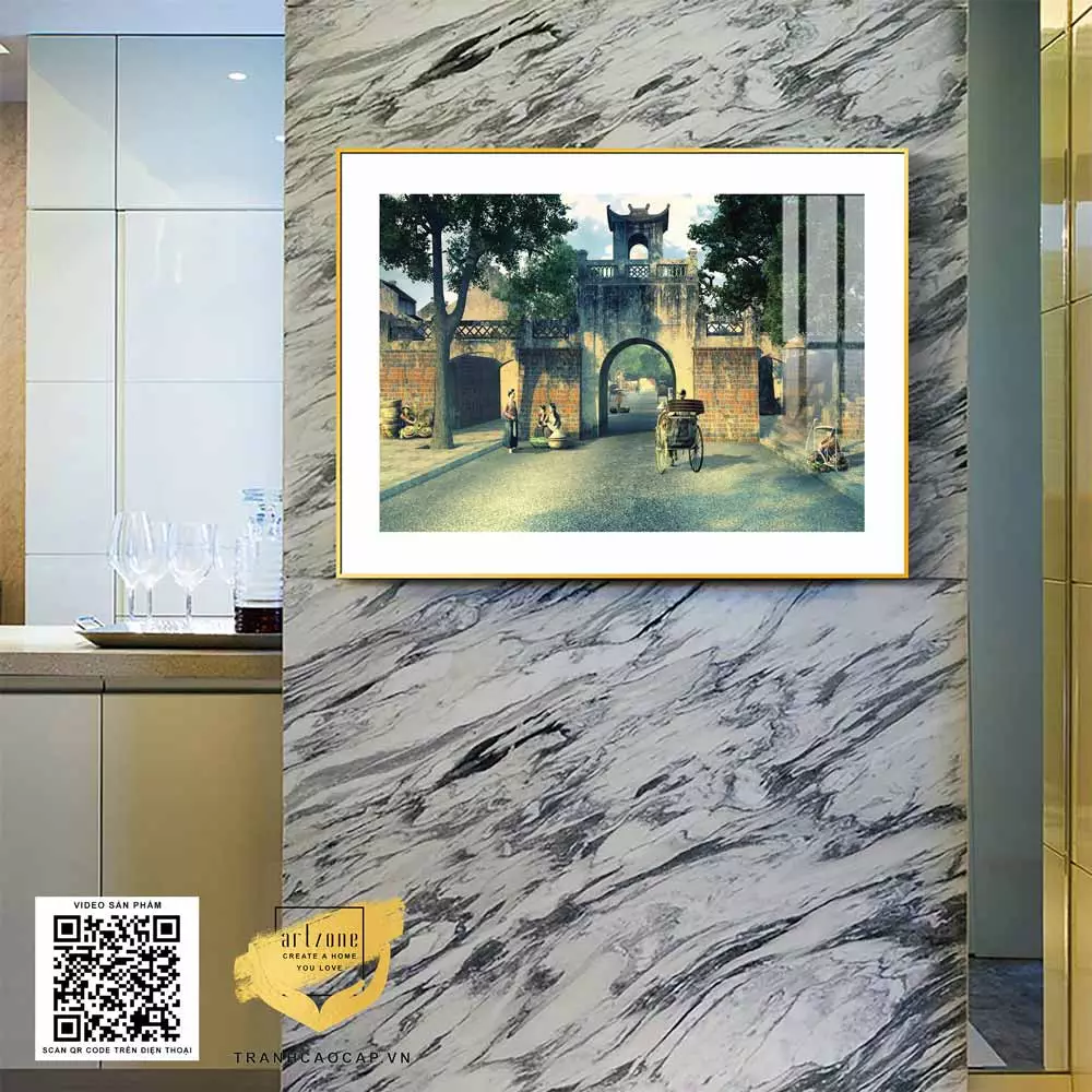 Chất liệu Mica cho tranh treo tường hiện đại