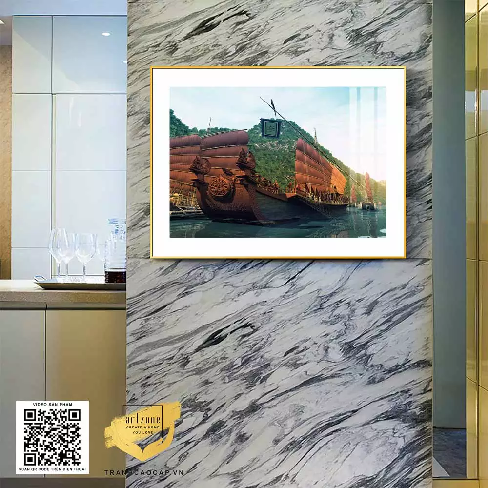 Sắp xếp bố cục tranh hợp lý