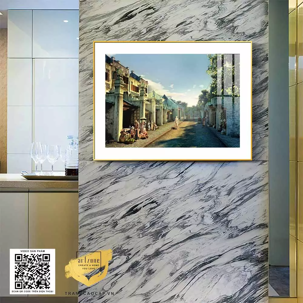 Vị trí treo tranh lý tưởng Vị trí treo tranh lý tưởng