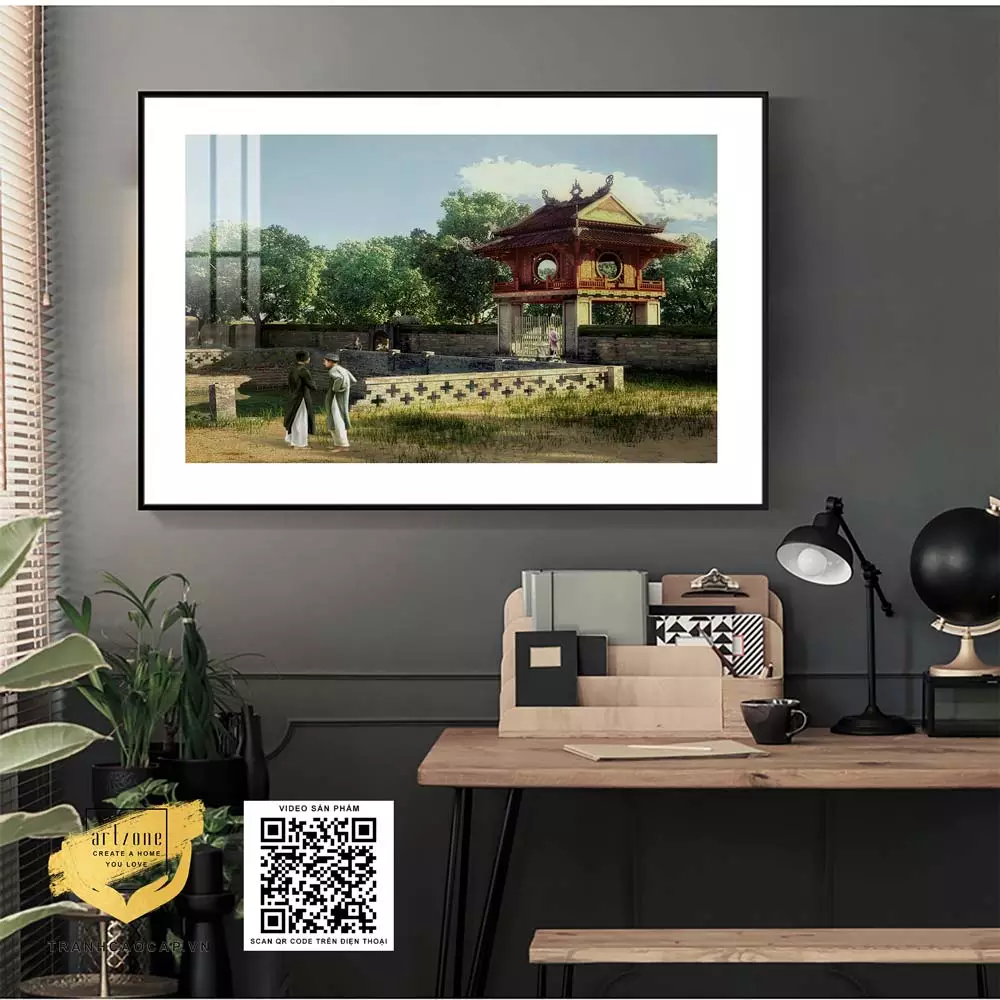 Tranh Hà Nội xưa AZ1-0979-MICA