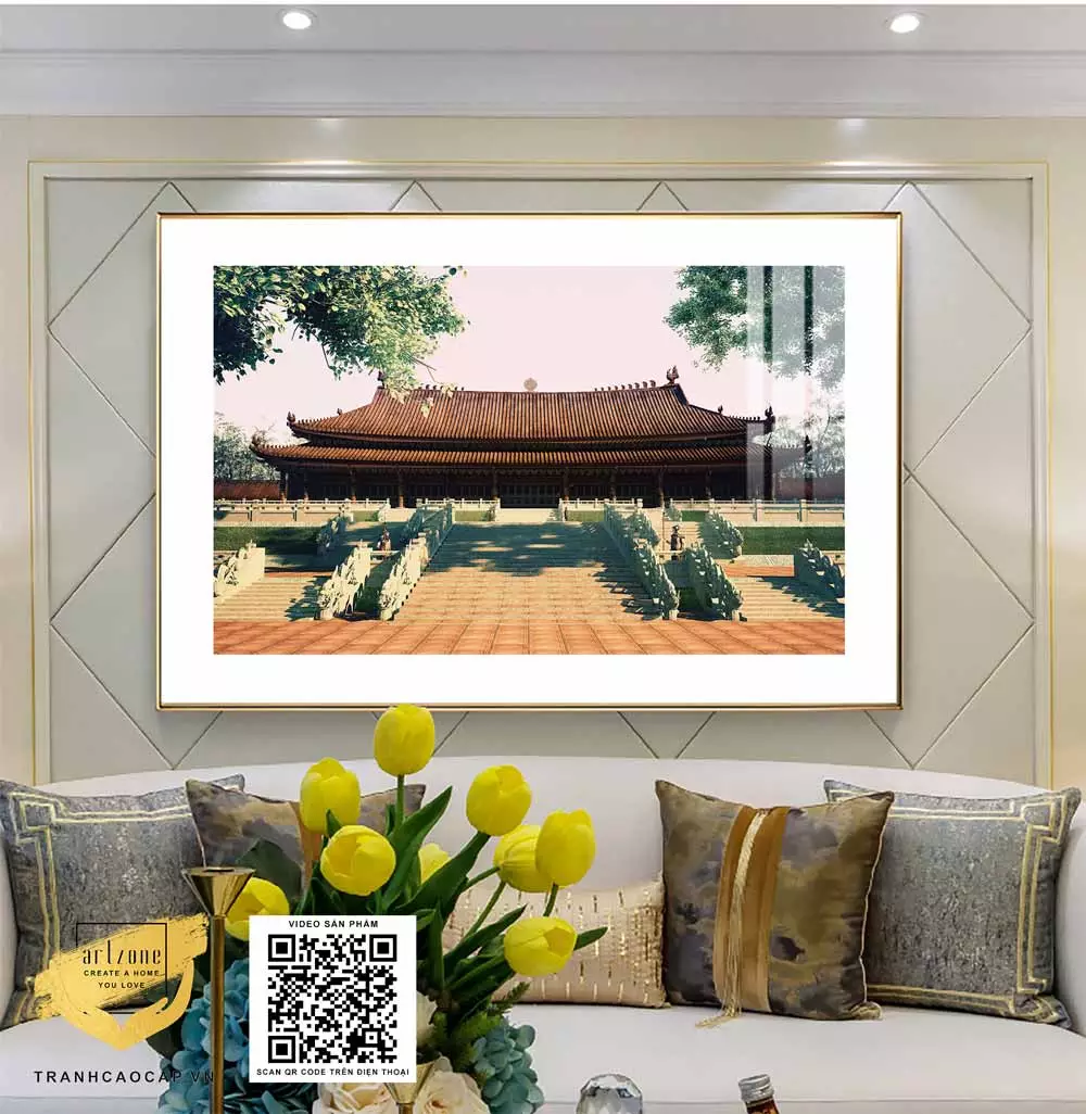 Chọn kích thước tranh phù hợp với không gian