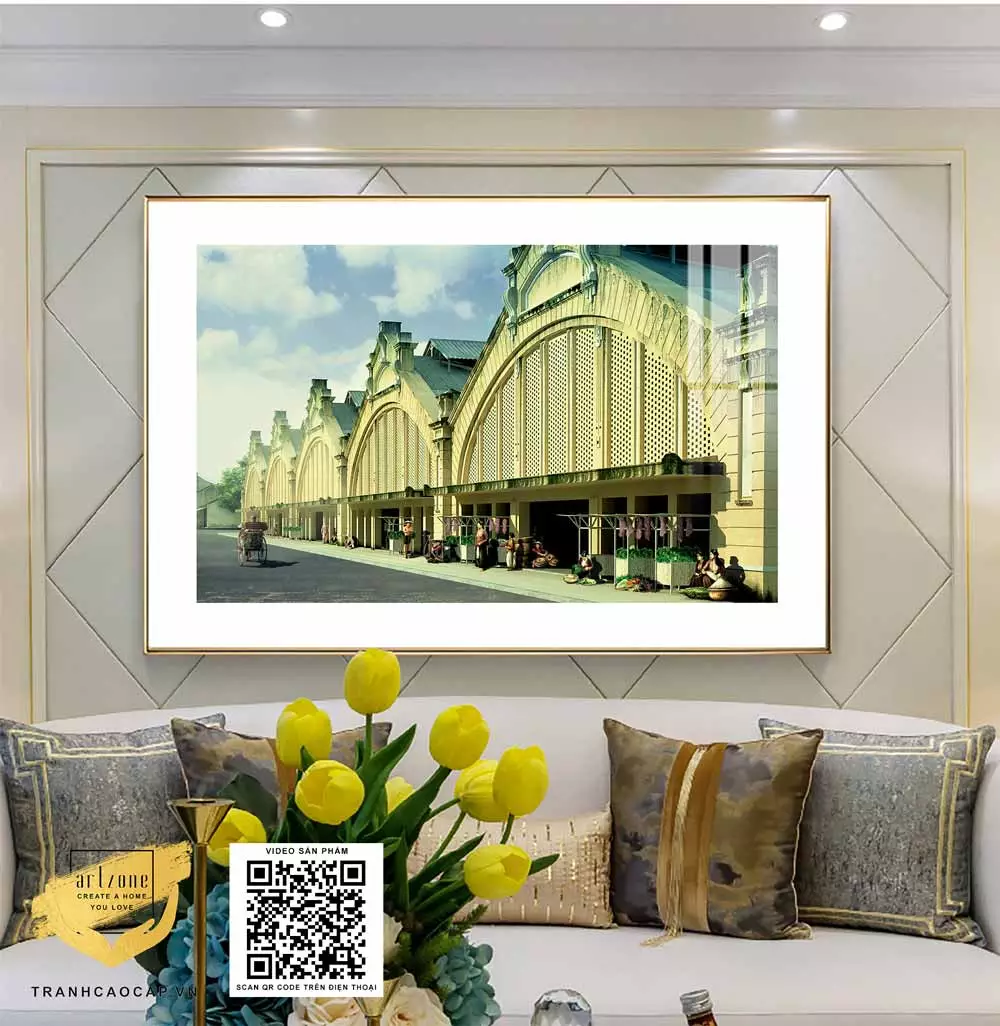 Yếu tố ánh sáng trong trang trí tranh