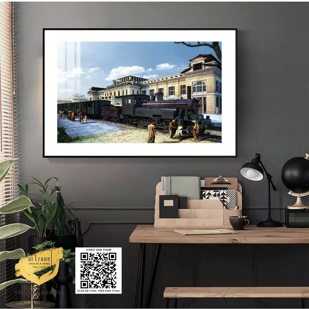 Tranh Hà Nội xưa món quà ý nghĩa