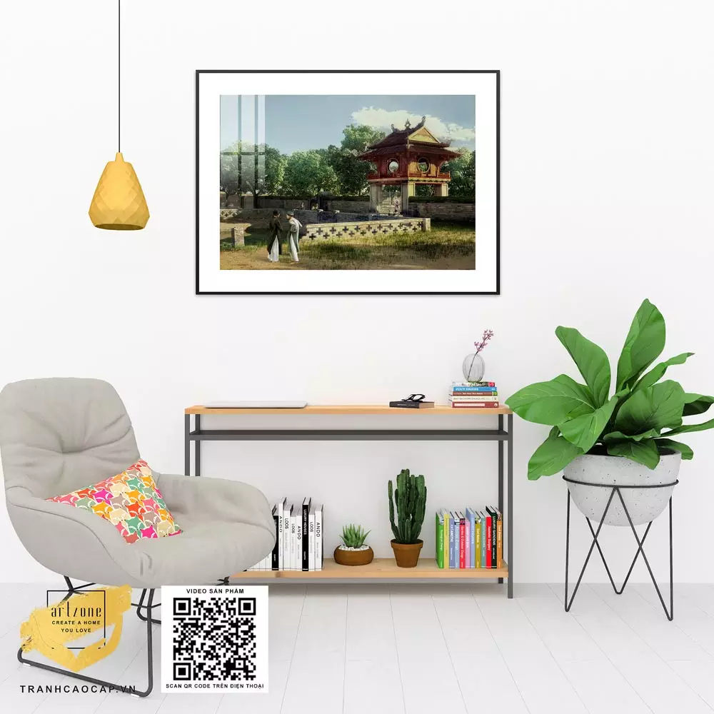 Ánh sáng tôn vẻ đẹp của tranh