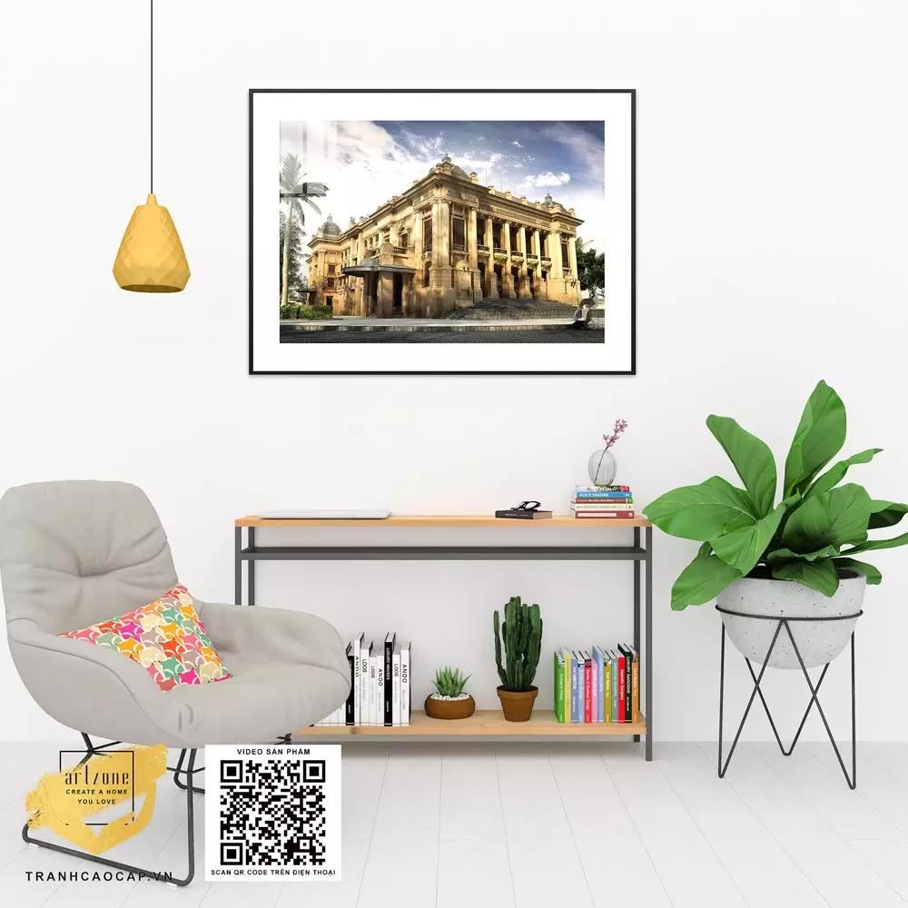 Đa dạng kích thước tranh Hà Nội Xưa AZ1-0959-MICA