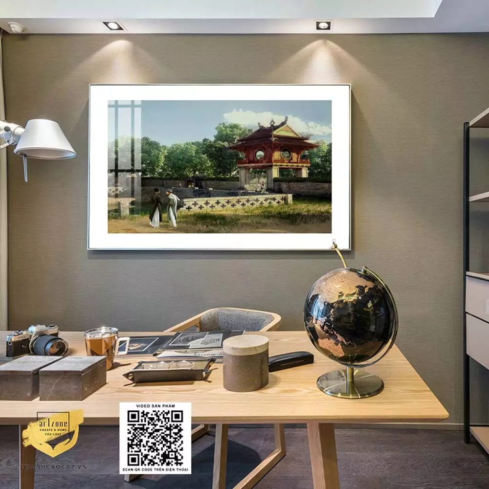 Cân bằng số lượng tranh treo