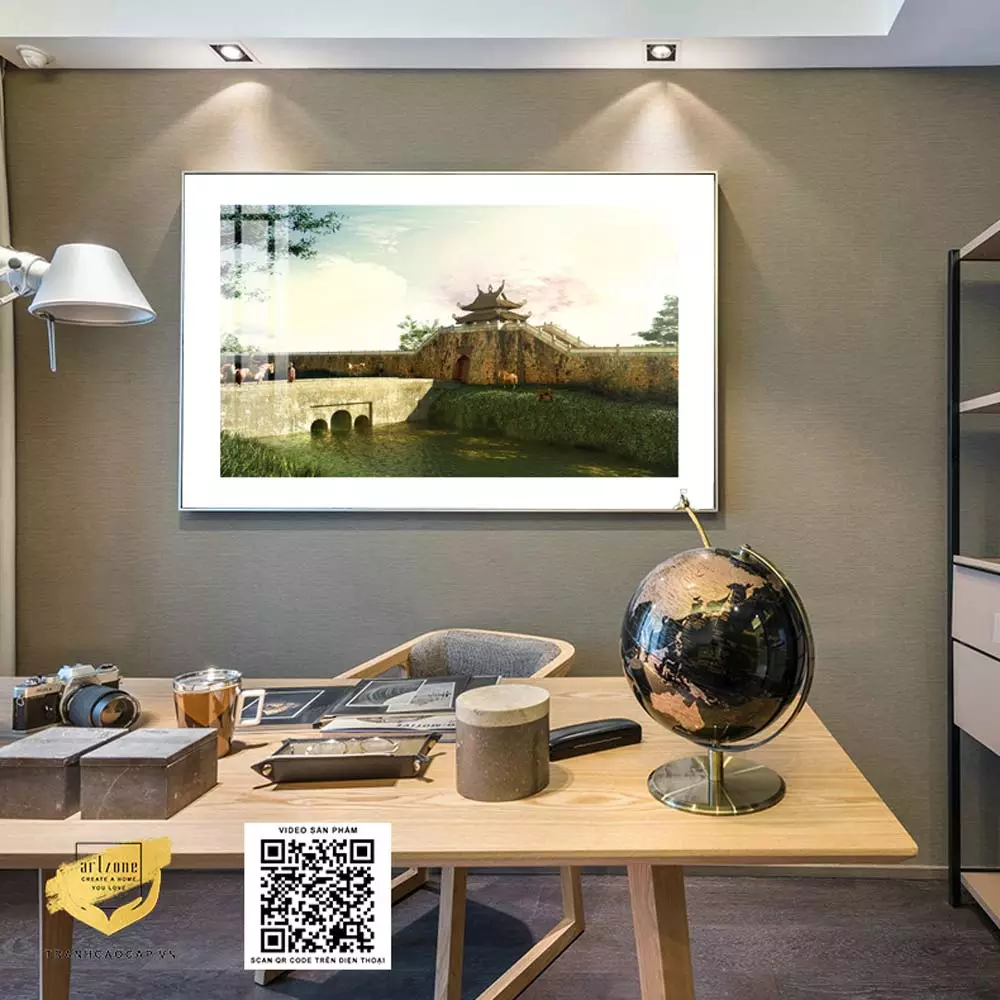 Kích thước tranh phù hợp với không gian